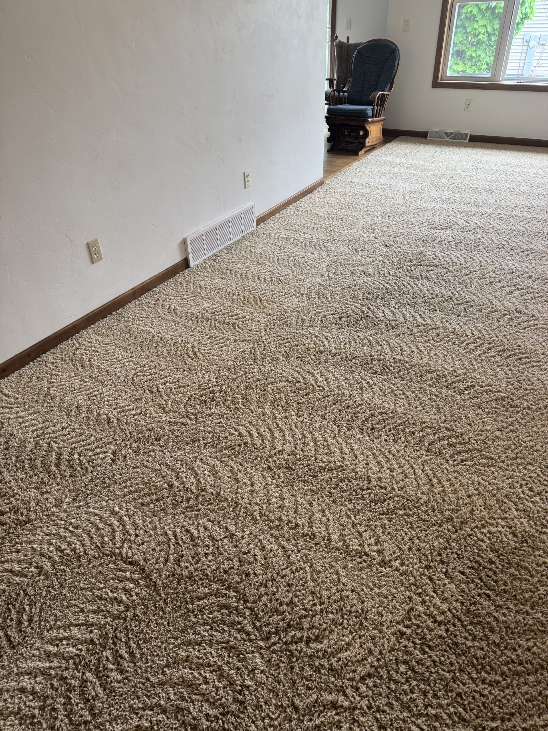 BowTie carpet cleaning result